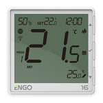 ENGO EONE-16 Wi-Fi underfloor heating thermostat, white