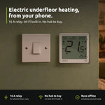 ENGO EONE-16 white: Underfloor heating from your phone