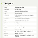 ENGO EONE-16 white: Specifications