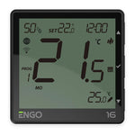 ENGO EONE-16 Wi-Fi smart thermostat 16A, black