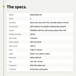 ENGO ECB5-230 wiring centre specifications table