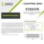 ENGO ECB62-ZB Wireless Wiring Centre Underfloor Heating Multizone Control