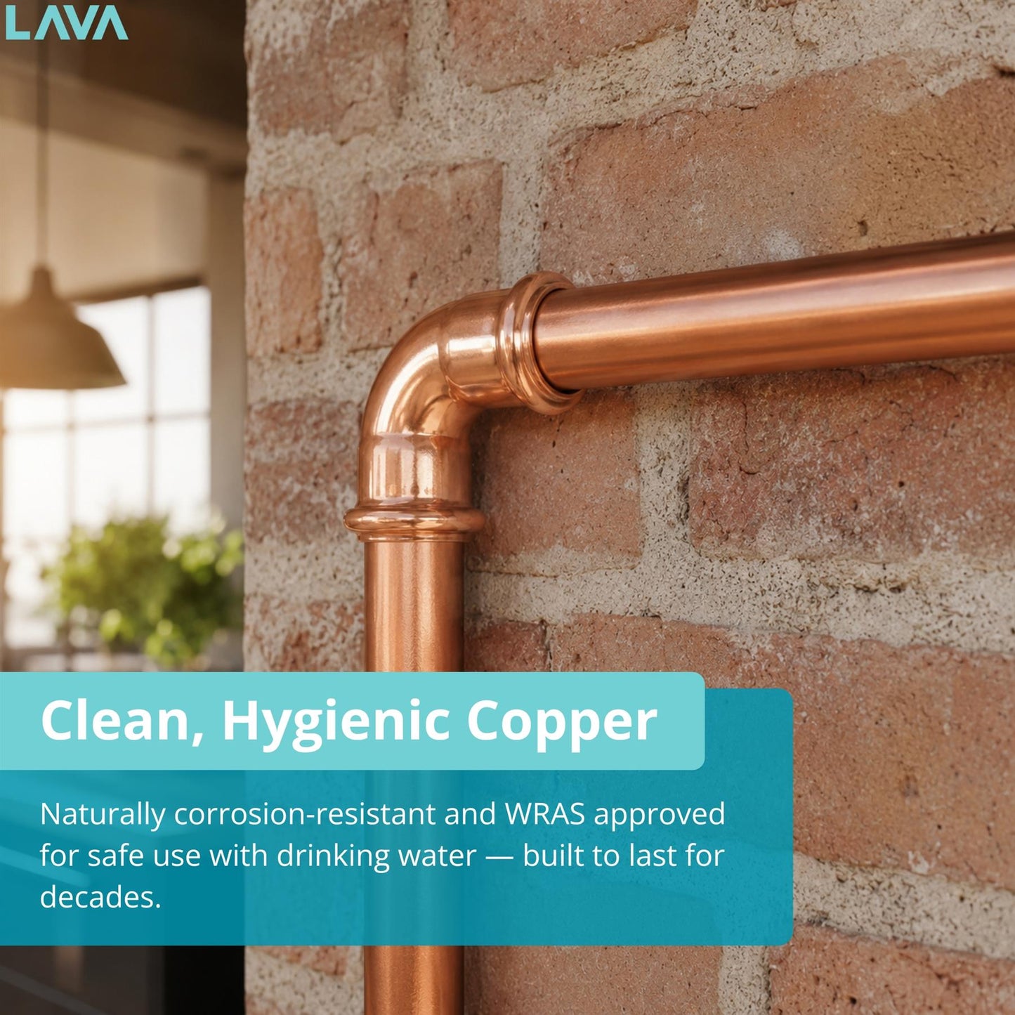 LavaPlumb Copper Pressfit 90 Degree Elbow - 28mm - 5 Pack LavaPlumb
