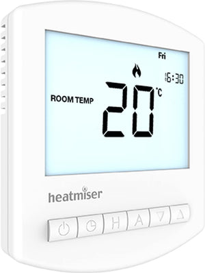 Heatmiser Slimline RF V3 Wireless Programmable Thermostat