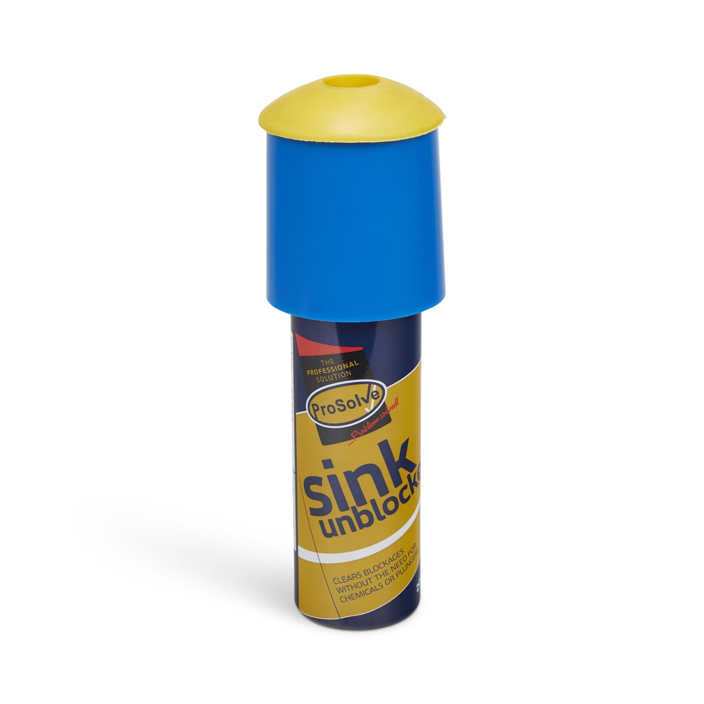 ProSolve Sink Unblocker 200 ml Aerosol Chrome Safe Drain Cleaner