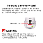 ENGO ECAM E27 WiFi Smart Light Bulb Security Camera 4MP ENGO Controls - Installation View