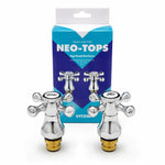 Cross Head Chrome Plated Tap Conversion Kit Lava