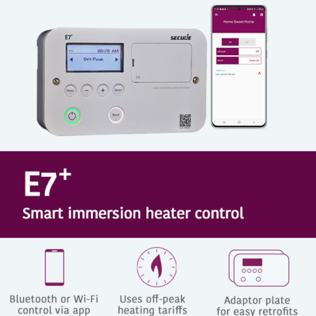 Secure E7+ Smart Immersion Heater Timer