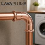 LavaPlumb Copper Pressfit 90 Degree Elbow - 15mm LavaPlumb