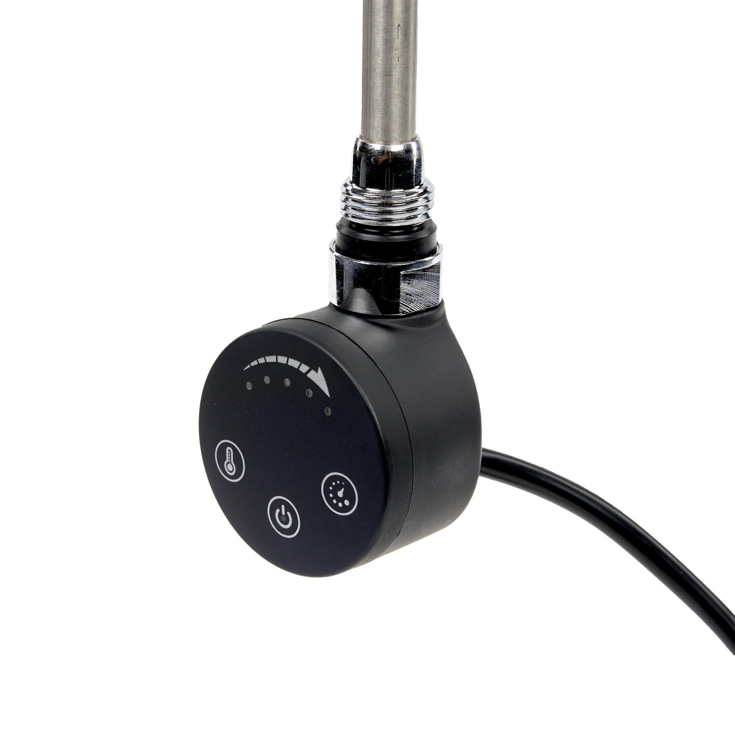 Dual Fuel Kit Thermostatic 600W Towel Rail Heating Element - Black Lava Wholesale - Packaging
