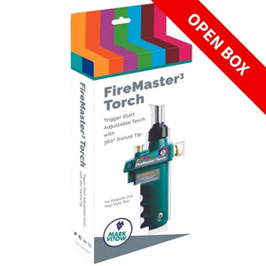 OPENBOX - Mark Vitow Trigger Start Adjustable Blowtorch with 360 Swivel Tip Firemaster 3 Torch PTOR