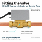 LavaTherm 2 Port Motorised Zone Valve 22mm Replaces Honeywell V4043H1056 LavaTherm
