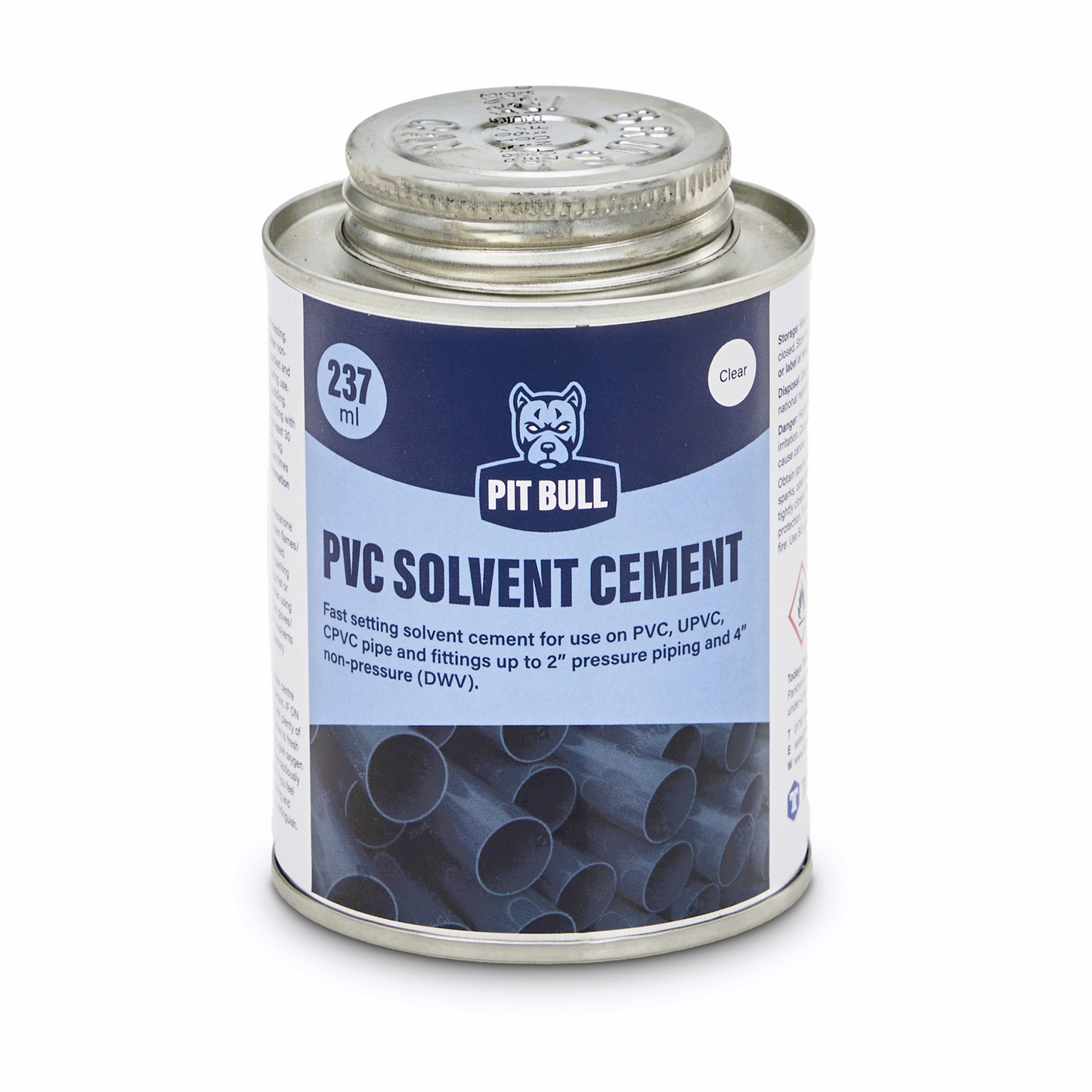 Pitbull PVC Solvent Cement 237ml Pit Bull