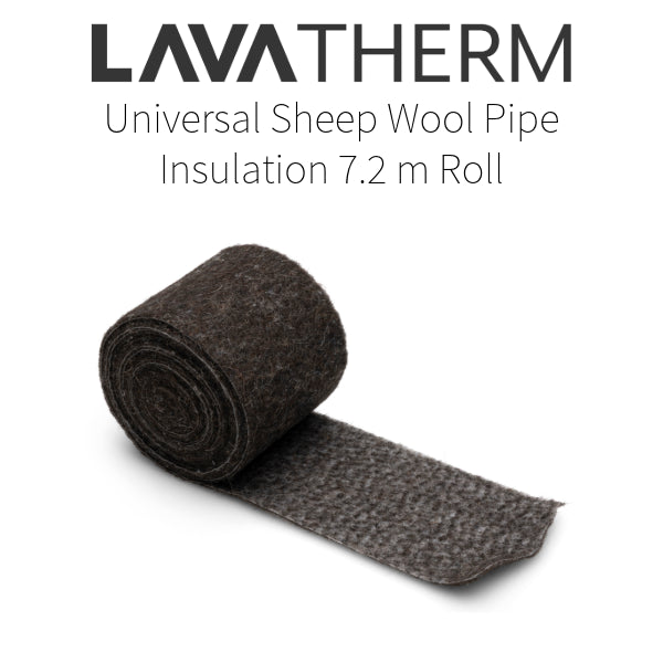 LavaTherm Pipe Insulation Lagging Wool Felt Wrap X1