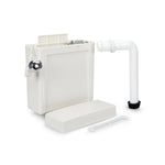 OPENBOX - FlushDaddy Concealed Toilet Cistern Dual Flush 6L 3L Compact Hideaway WC Tank - CIST12 FlushDaddy
