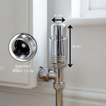 LavaTherm Chrome Thermostatic Radiator Valve TRV Head M30 x 1.5 - 2 Pack LavaTherm - Feature Detail