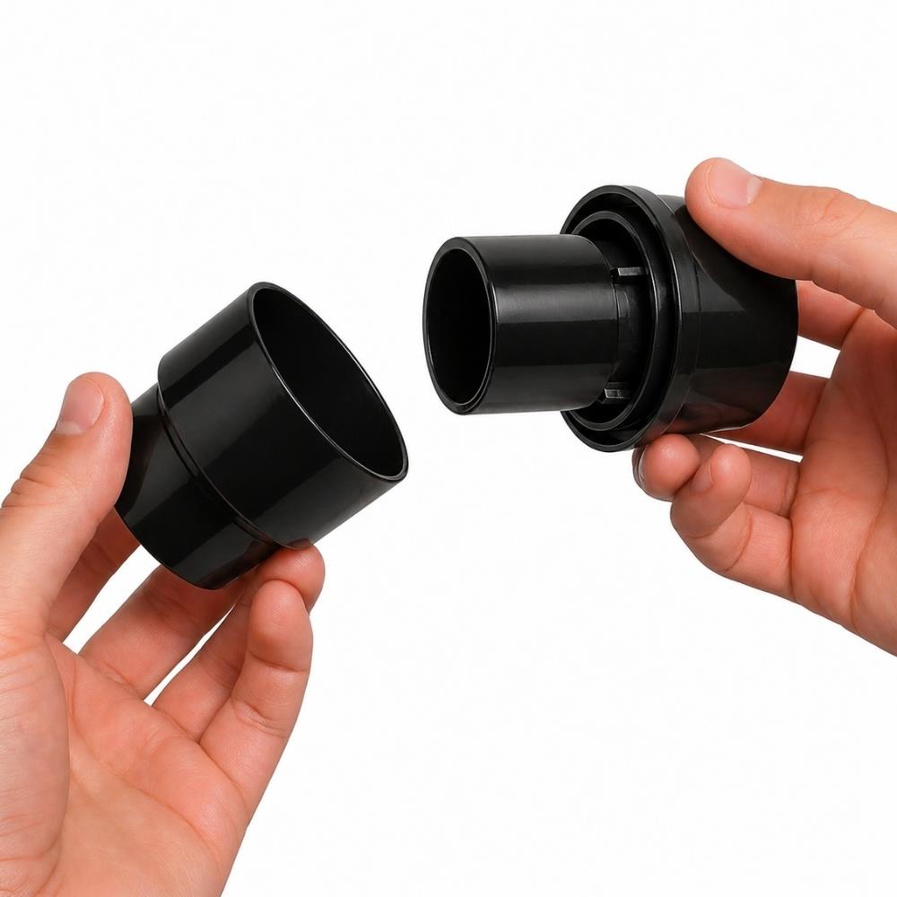 Air Admittance Valve Push Fit Solvent Weld 32mm 40mm 50mm - Black LavaTap