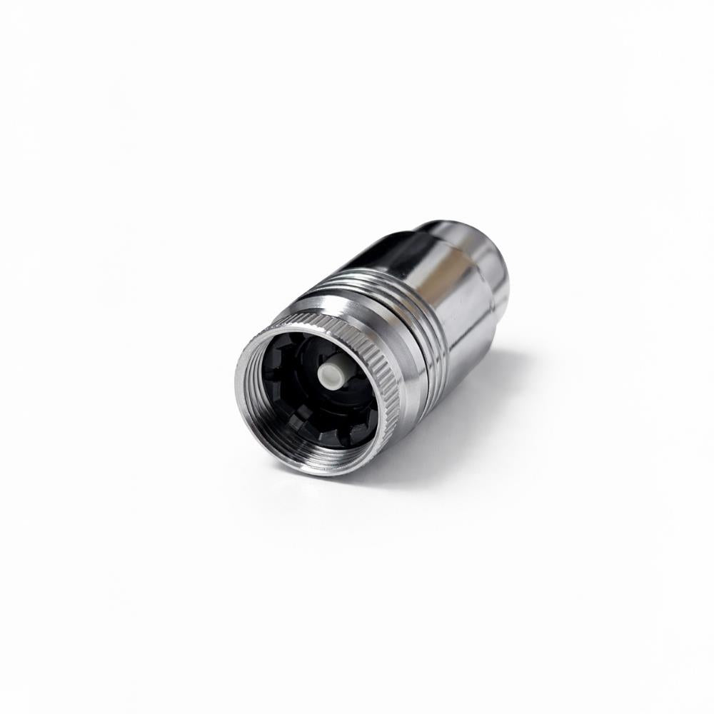 LavaTherm Chrome Thermostatic Radiator Valve TRV Head M30 x 1.5 - 4 Pack LavaTherm - Rear View
