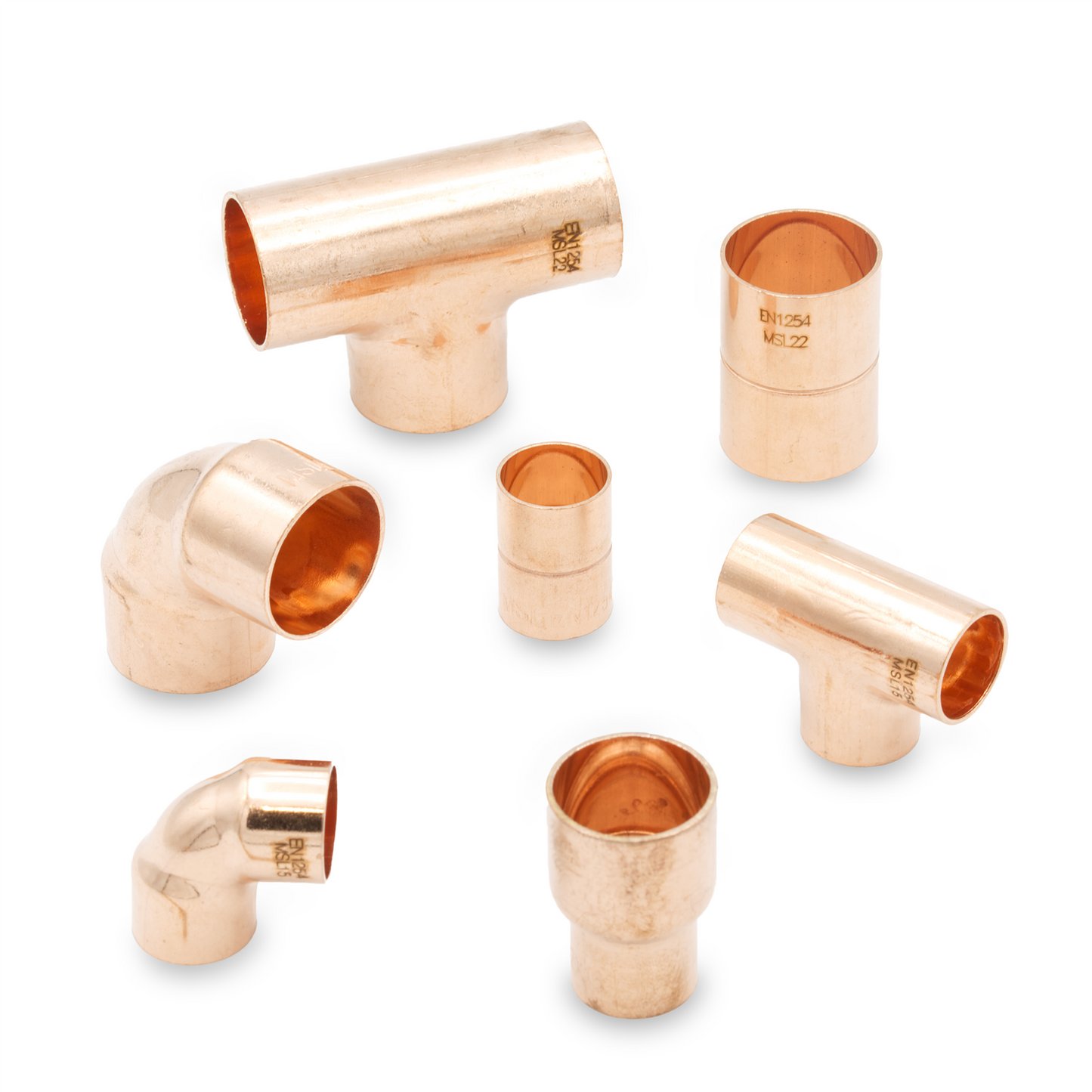 LavaTap EcoPlus Copper End Feed Fittings Bucket 180 Pieces LavaTap