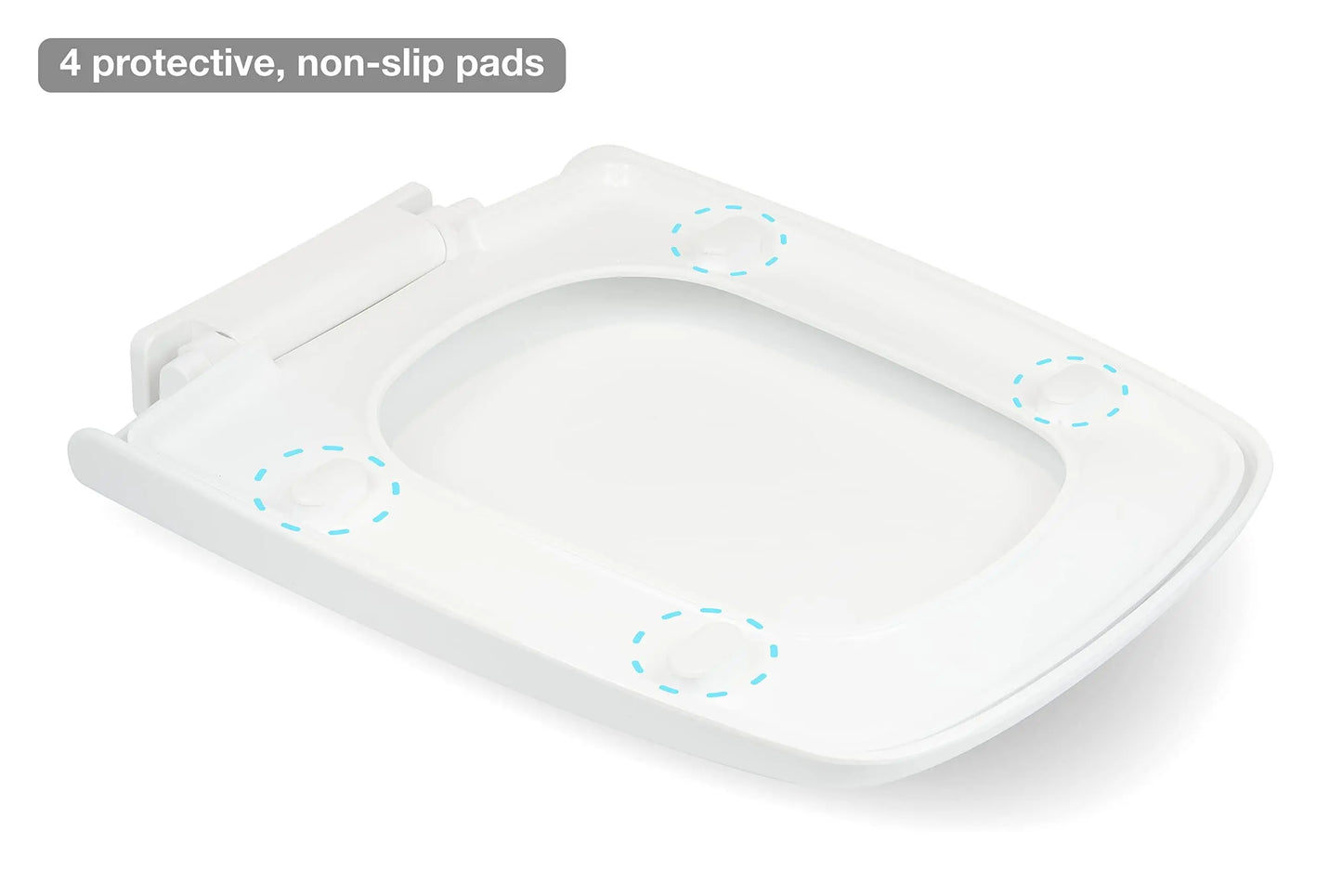 OPENBOX - Toilet Seat Soft Close Square Shape - NV TSNAVSCSQ NAV Navigator
