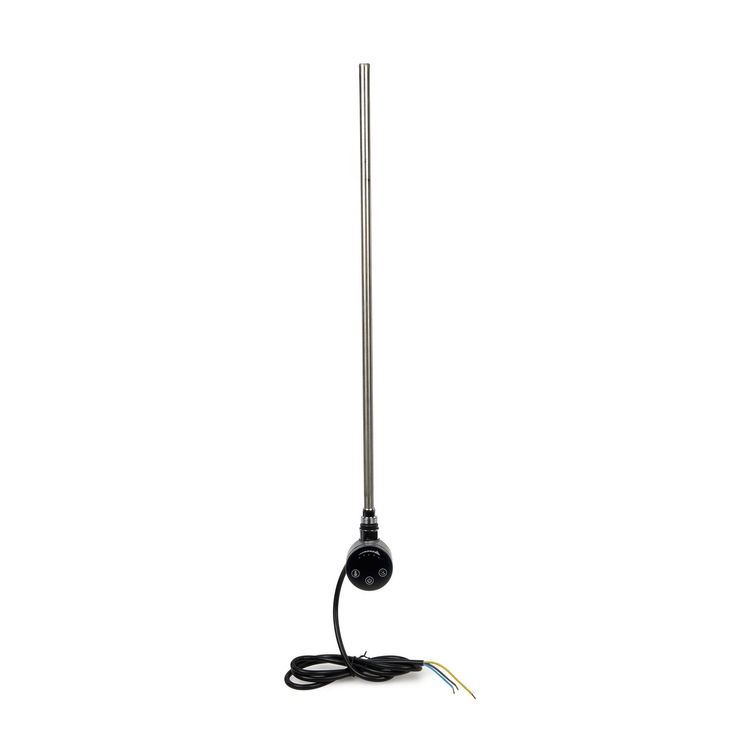 Dual Fuel Kit Thermostatic 600W Towel Rail Heating Element - Black Lava Wholesale