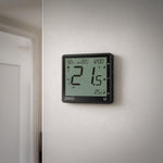 ENGO EONE-16W Wi-Fi Smart Thermostat 16A Relay - Black ENGO - In Use