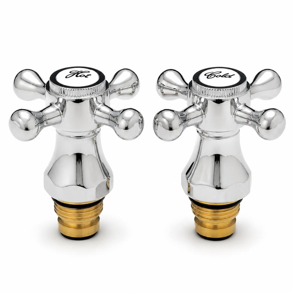 Cross Head Chrome Plated Tap Conversion Kit Lava