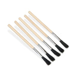 LavaTap Flux Brush – Wooden Handle Brushes with Steel Grip Todays Tools