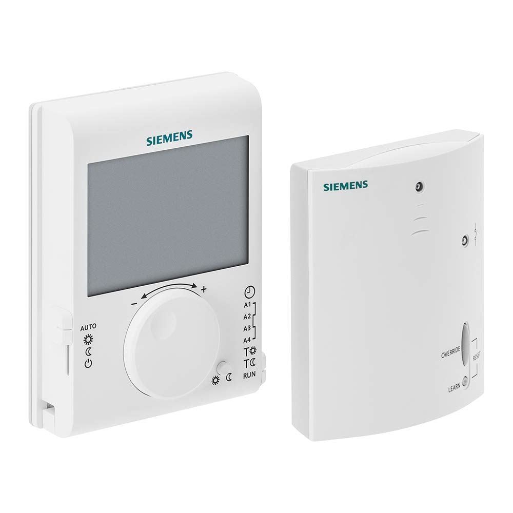 Siemens RDJ100RF/SET Programmable Wireless Room Thermostat 24-Hour Timer Siemens