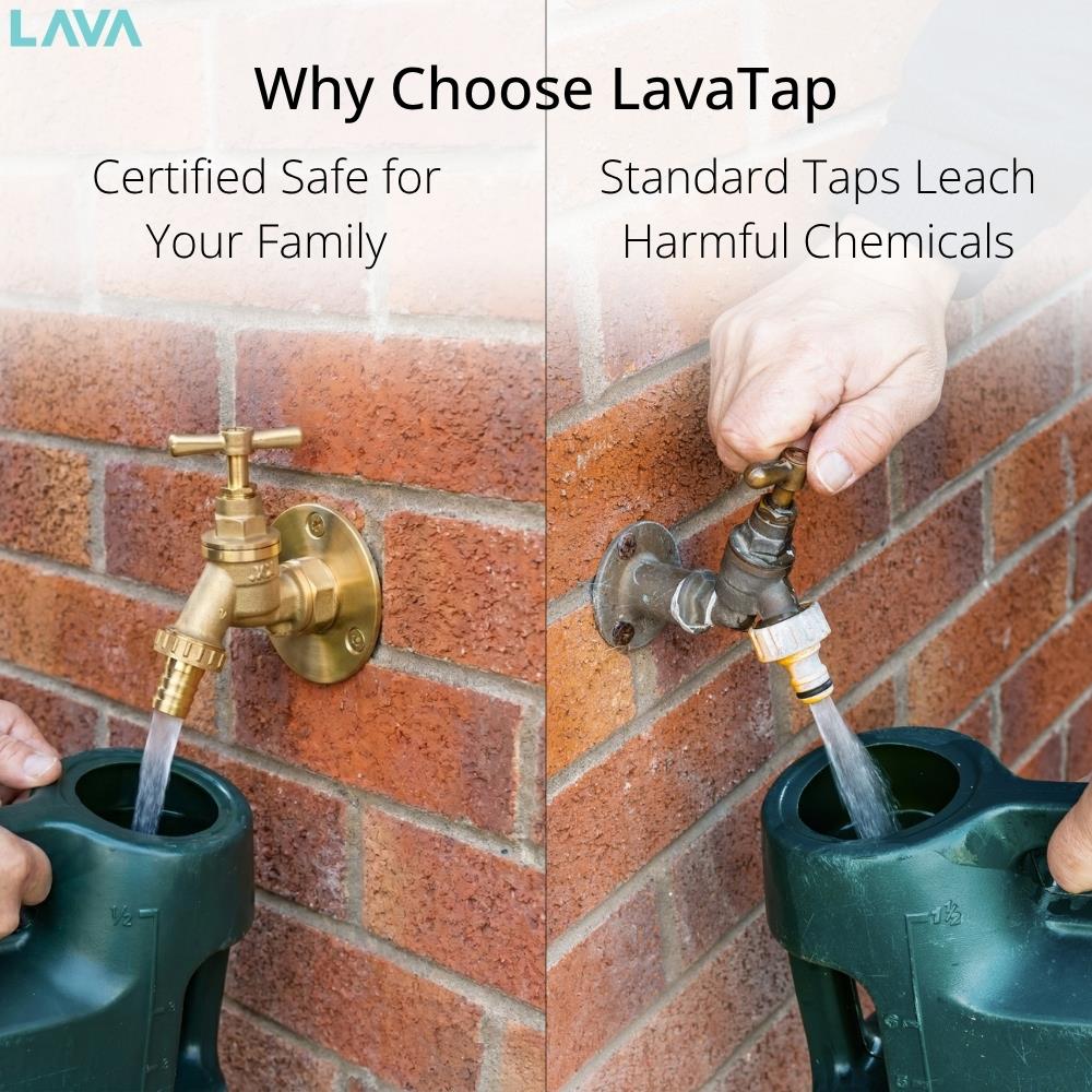 Outside Tap 1/2 Inch  Bibtap WRAS Approved Double-Check Valve LavaTap