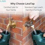 Outside Tap 1/2 Inch  Bibtap WRAS Approved Double-Check Valve LavaTap