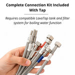 LavaTap 4 in 1 Pull Out Boiling Water Tap Kit with Tank and Filter - Black LavaTap - Feature Detail
