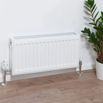 OPENBOX - Thermostatic Radiator Valve TRV & Lockshield 15mm Angled LavaTap