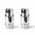 LavaTherm Chrome Thermostatic Radiator Valve TRV Head M30 x 1.5 - 2 Pack LavaTherm