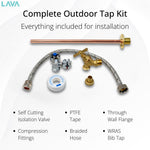 LavaTap 350mm Outside Garden Tap Kit LavaTap