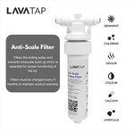 LavaTap Black 3-in-1 Swan Neck Boiling Water Tap Kit