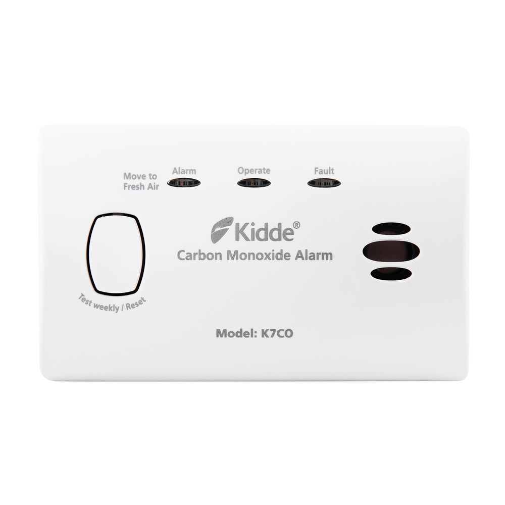 Kidde 7CO 10 Year Life Carbon Monoxide Alarm |AA Battery Powered Kidde