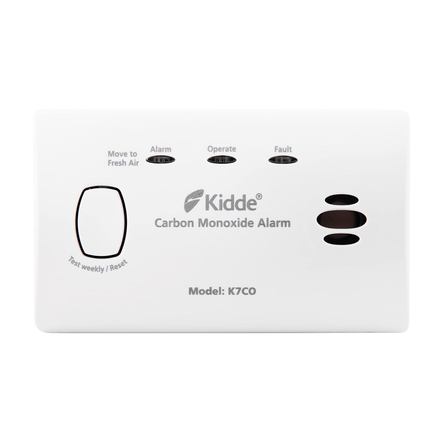 Kidde 7CO 10 Year Life Carbon Monoxide Alarm |AA Battery Powered Kidde