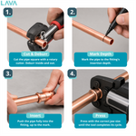 LavaPlumb Copper Pressfit Slip Coupler - 28mm LavaPlumb