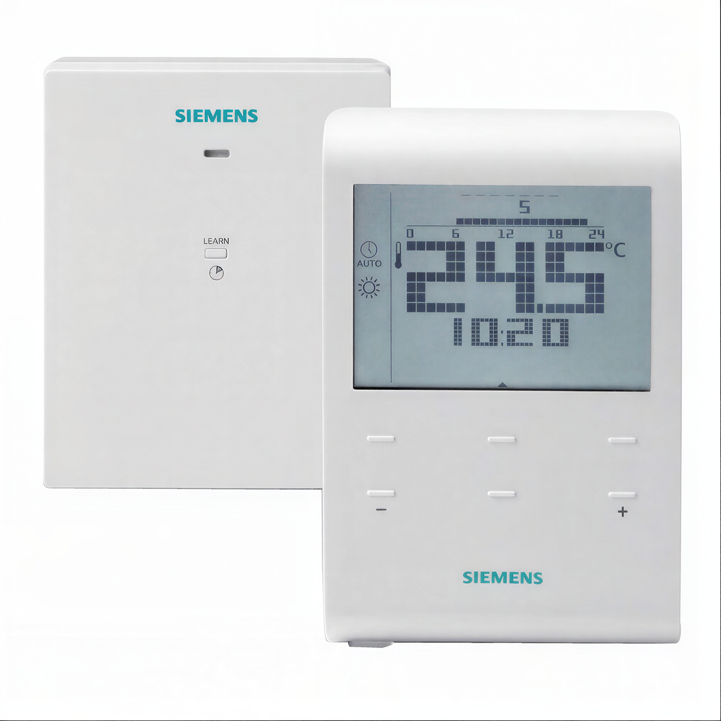Siemens RDE100.1RF Digital Programmable Room Thermostat & Receiver Siemens