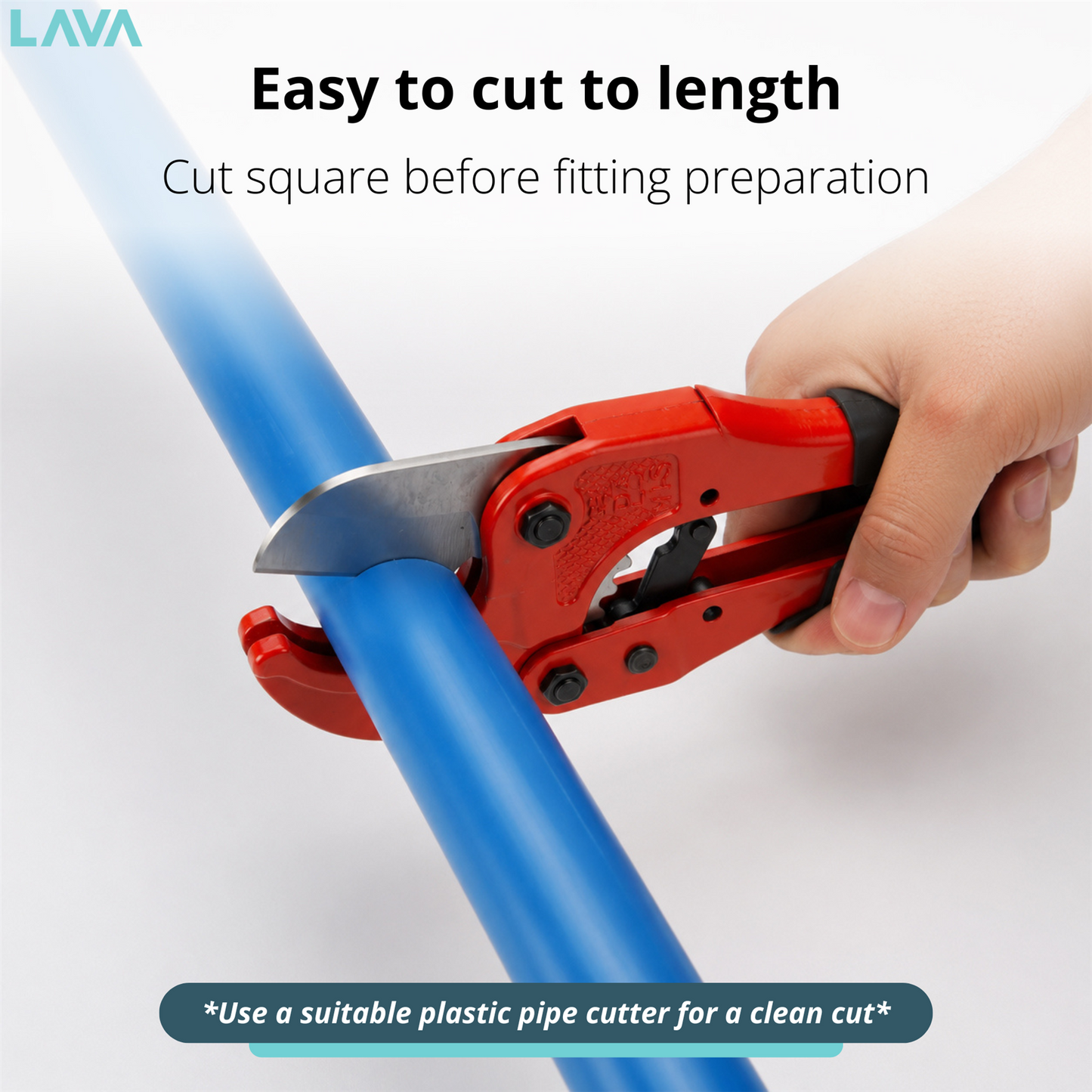 LavaTap 25mm MDPE Pipe Blue 100m Roll LavaTap