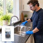 Black Swan Power Crystals – used at a kitchen sink with gloves and goggles