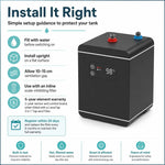 LavaTap HOT-TANK installation guidance and warranty