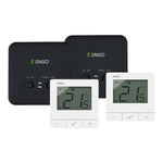 ENGO E20i-W wireless smart thermostat white 2 zone pack