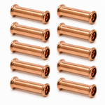 LavaPlumb Copper Pressfit Slip Coupler - 22mm - 10 Pack LavaPlumb