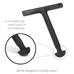 Heavy Duty Manhole Cover Keys Pair 125mm Lava Wholesale - Product Overview