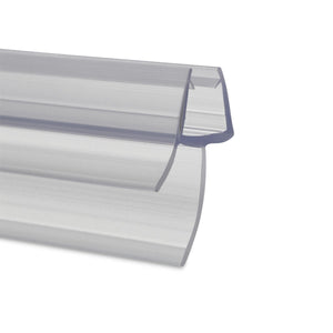 Flap Type Shower Seal 4-6 mm Screen 7 mm Drop - 1 Metre