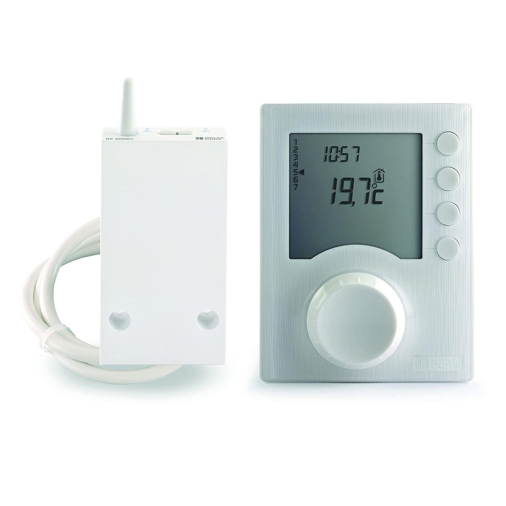 Delta Dore 137+ Programmable Wireless Thermostat and Receiver Delta Dore
