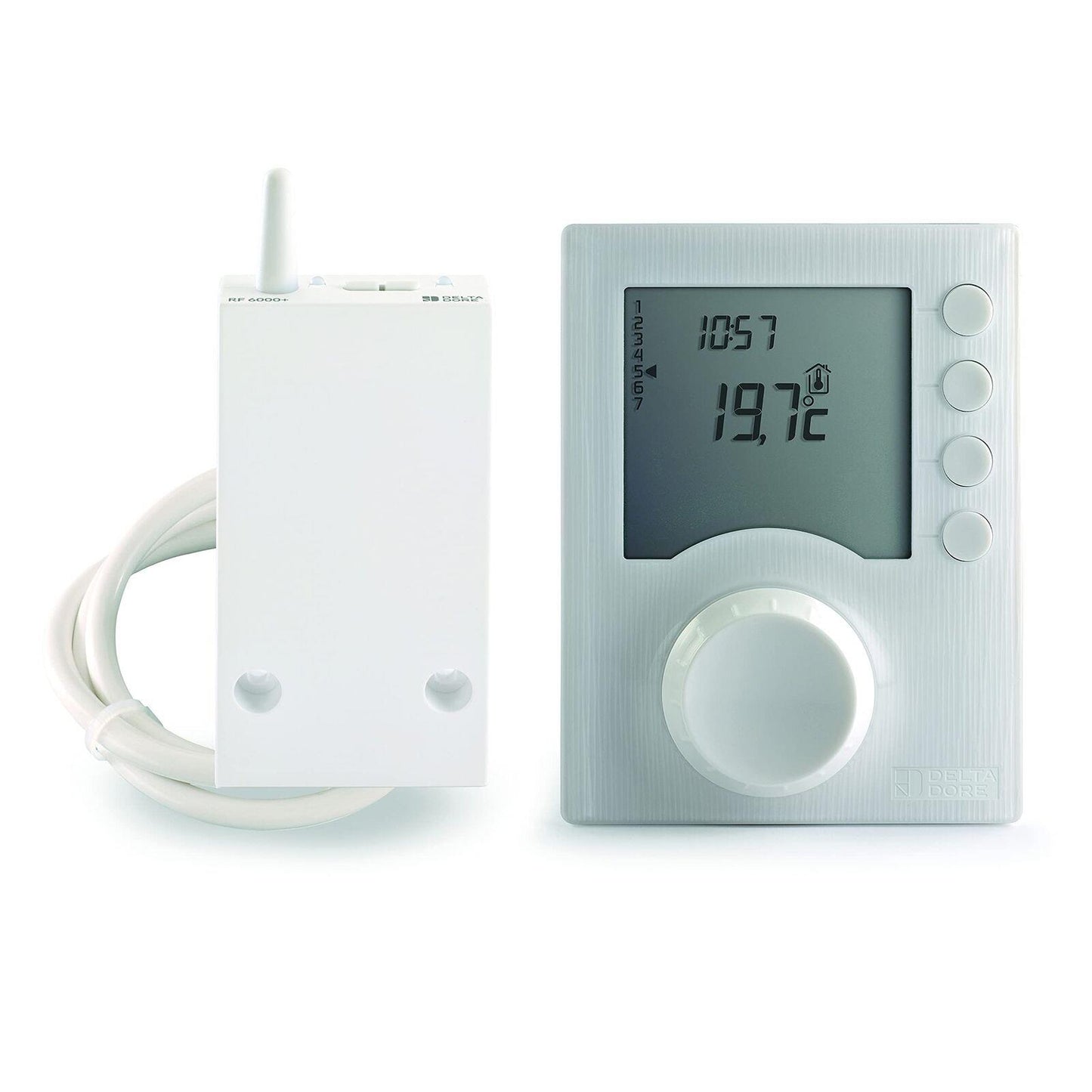 Delta Dore 137+ Programmable Wireless Thermostat and Receiver Delta Dore