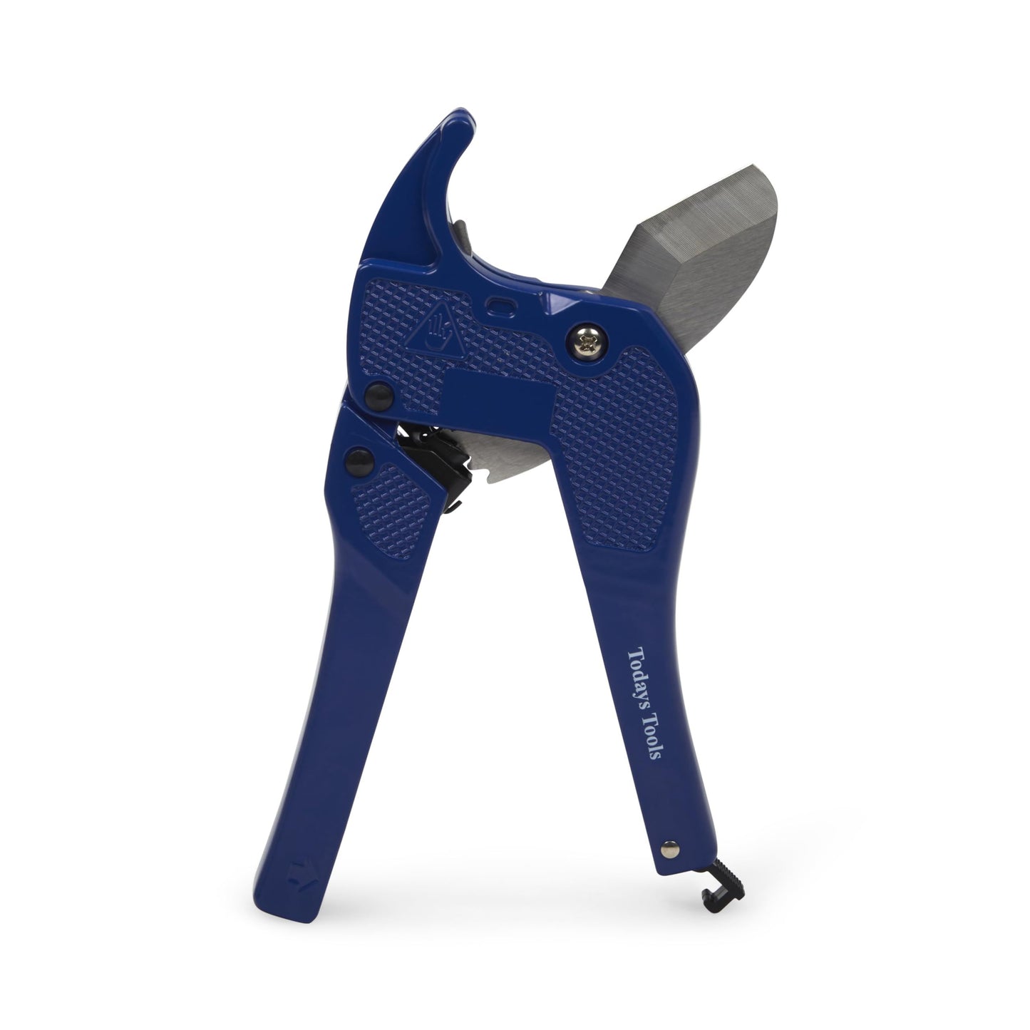 Auto Ratchet Plastic Pipe Cutter Shears Suitable for MPDE Barrier Pipe Lava Wholesale - Close Up Detail